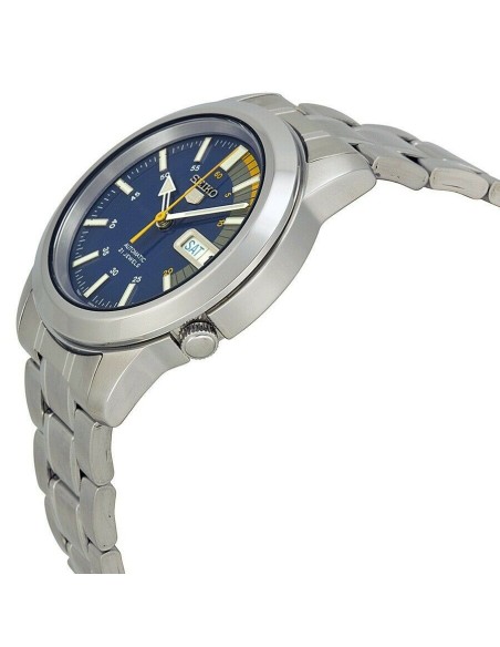 Reloj Automático Hombre Seiko 5 SNKK27K1 dial azul correa acero