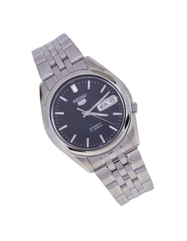 Reloj Automático Hombre Seiko 5 SNK357K1 dial azul oscuro correa acero