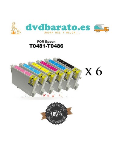 pack epson r200 r300 36 tintas compatibles