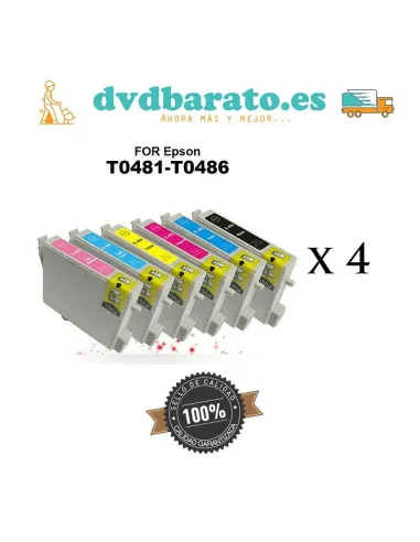 epson r200 r300 tintas compatibles pack 24
