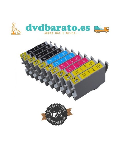 T0441 T0442 T0443 T0444 EPSON tintas pack