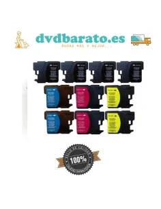 lc1280 brother cartuchos tinta pack