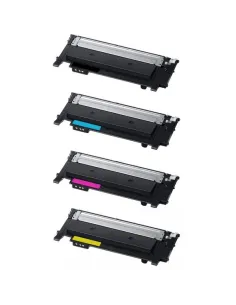 4 Toner Compatibles HP W2070/1/2/3A 117A CON CHIP para HP Color Laser 150a, 150nw, 178nw, 179fnw NEGRO CIAN MAGENTA AMARILLO