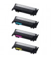 4 Toner Compatibles HP W2070/1/2/3A 117A CON CHIP para HP Color Laser 150a, 150nw, 178nw, 179fnw