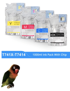 Bolsa Tinta Compatible AMARILLO EPSON T7414 SUBLIMACION SureColor SC-F6000 / SC-F6070 /SC-F6200/SC-F6270/SC-F7200/SC-F9200