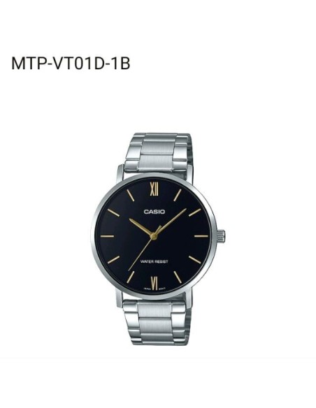 Reloj análogo de cuarzo Casio MTP-VT01D-1B