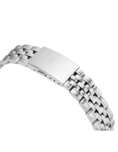 Reloj automático hombre Seiko 5 SNK385K1 dial plata correa acero 2
