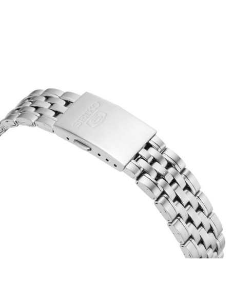 Reloj automático hombre Seiko 5 SNK385K1 dial plata correa acero