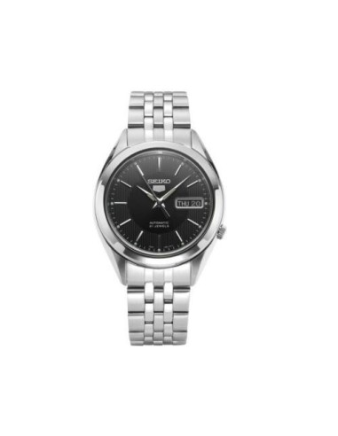 Reloj Automático hombre Seiko 5 SNKL23K1 38mm dial negro correa acero inoxidable