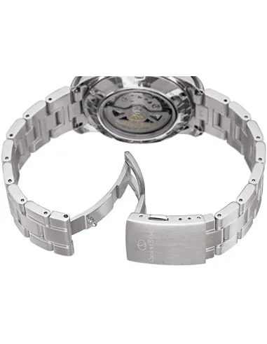 Reloj automático hombre Orient Star RE-AT0002E dial verde acero inoxidable cristal zafiro revestimiento anti-reflejos