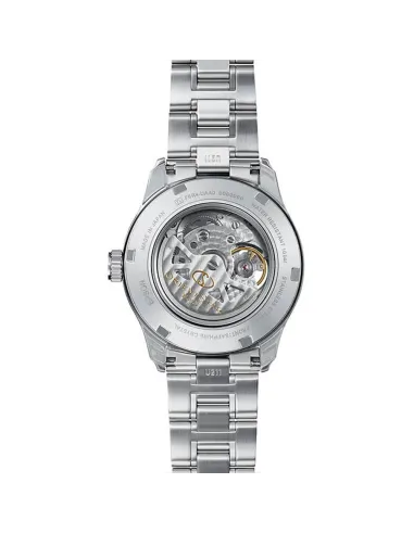 Reloj automático hombre Orient Star RE-AT0002E dial verde acero inoxidable cristal zafiro revestimiento anti-reflejos