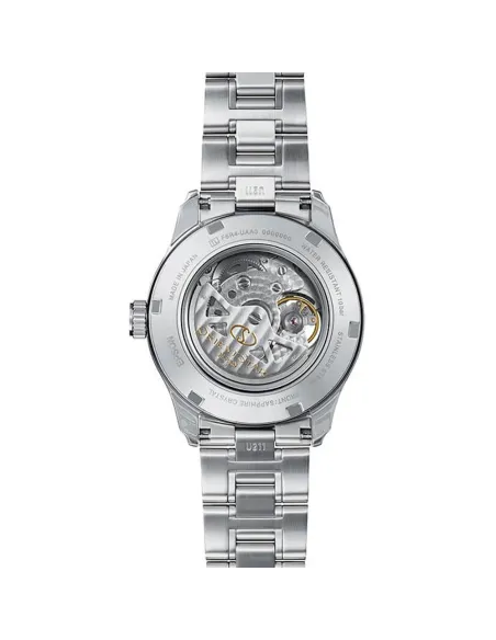 Reloj automático hombre Orient Star RE-AT0002E dial verde acero inoxidable cristal zafiro revestimiento anti-reflejos
