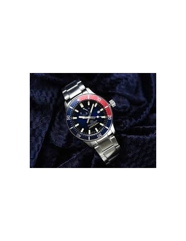 Reloj automático hombre Orient Star Sports RE-AU0306L dial azul "pepsi" correa acero cristal zafiro anti-reflejo 200m
