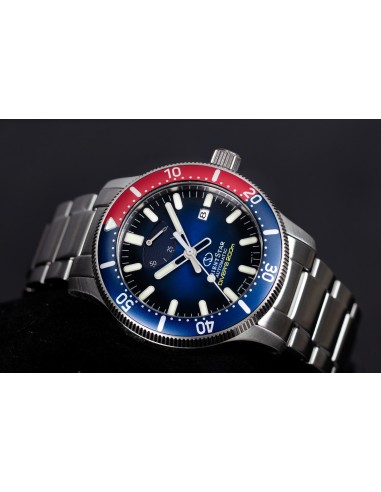 Reloj automático hombre Orient Star Sports RE-AU0306L dial azul "pepsi" correa acero cristal zafiro anti-reflejo 200m