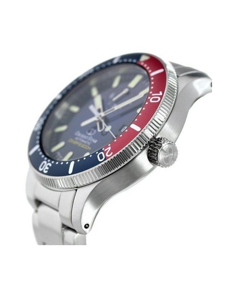 Reloj automático hombre Orient Star Sports RE-AU0306L dial azul "pepsi" correa acero cristal zafiro anti-reflejo 200m