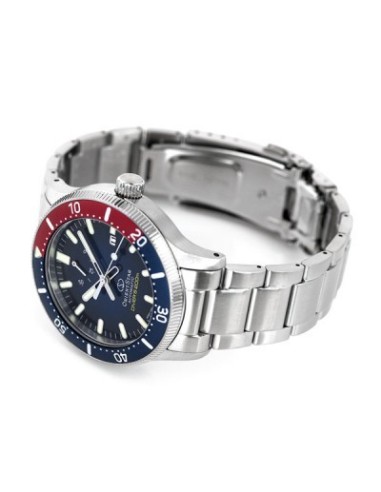 Reloj automático hombre Orient Star Sports RE-AU0306L dial azul "pepsi" correa acero cristal zafiro anti-reflejo 200m