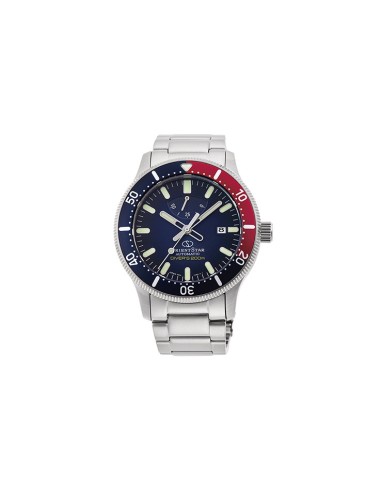 Reloj automático hombre Orient Star Sports RE-AU0306L dial azul "pepsi" correa acero cristal zafiro anti-reflejo 200m