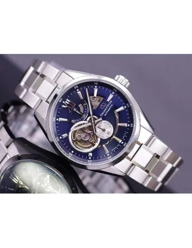 Reloj Automático hombre Orient Star RE-AV0003L Contemporary 50h Power Reserve cristal zafiro anti-reflejo correa acero