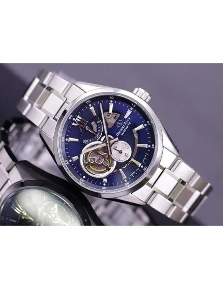 Reloj Automático hombre Orient Star RE-AV0003L Contemporary 50h Power Reserve cristal zafiro anti-reflejo correa acero