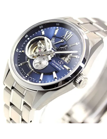Reloj Automático hombre Orient Star RE-AV0003L Contemporary 50h Power Reserve cristal zafiro anti-reflejo correa acero