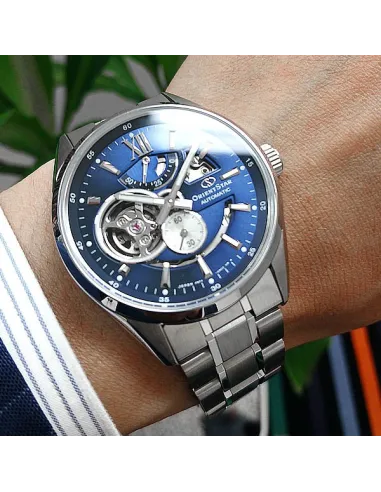 Reloj Automático hombre Orient Star RE-AV0003L Contemporary 50h Power Reserve cristal zafiro anti-reflejo correa acero