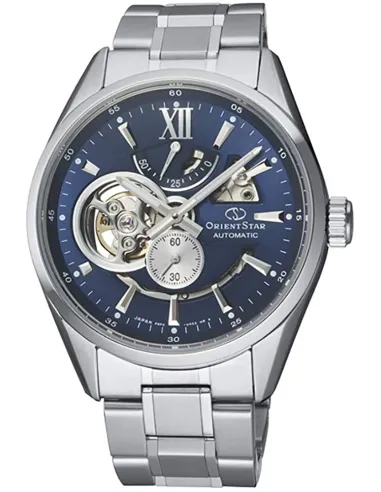 Reloj Automático hombre Orient Star RE-AV0003L Contemporary 50h Power Reserve cristal zafiro anti-reflejo correa acero