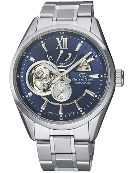 Reloj Automático hombre Orient Star RE-AV0003L Contemporary 50h Power Reserve cristal zafiro anti-reflejo correa acero