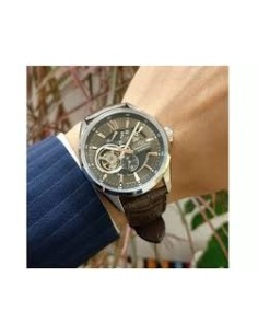 Reloj automático hombre Orient Star RE-AV0006Y 50h Power Reserve Cristal Zafiro anti-reflejo correa cuero 2