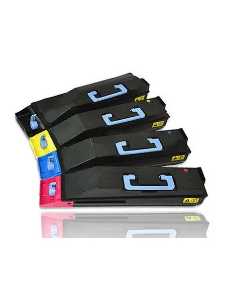 TK-8600 PACK 4 Toner Compatibles (BK-C-M-Y) Kyocera para FS-C8600 / FS-C8650