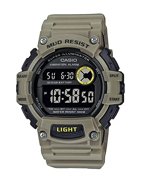 Reloj hombre deportivo Casio TRT-110H-5B Hora Dual 10 años batería correa resina