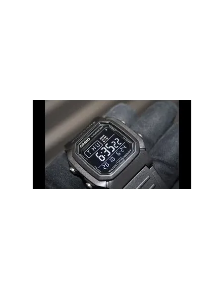Reloj digital hombre Casio W800H-1B 10 años batería correa goma luz led
