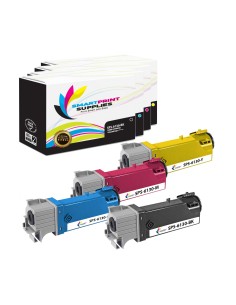 pack 4 toners compatibles Xerox Phaser 6130 (bk-c-m-y) 2