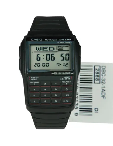 Reloj Digital CASIO con calculadora DBC-32-1A