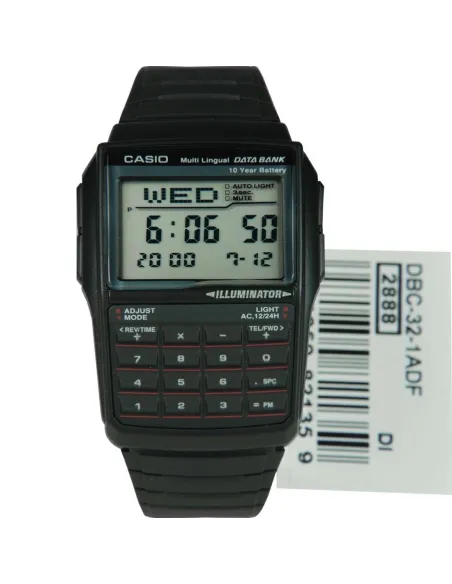 Reloj Digital CASIO con calculadora DBC-32-1A