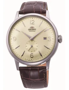 Reloj hombre automático Orient Bambino RA-AP0003S beige correa cuero