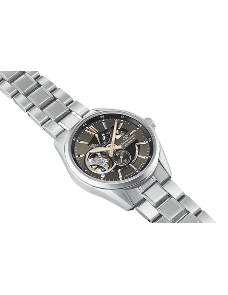 Reloj Automático Hombre Orient Star RE-AV0004N correa acero cristal zafiro