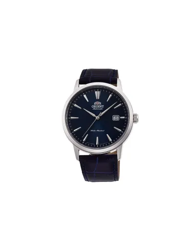 Reloj Automático hombre Orient Bambino Simphony RA-AC0F06L dial azul correa cuero