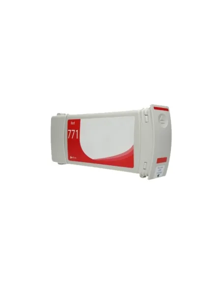 Tinta compatible para HP 771C ROJO CROMÁTICO Tinta Pigmentada B6Y08A para DesignJet Z6200, Z6600, Z6610, Z6800, Z6810