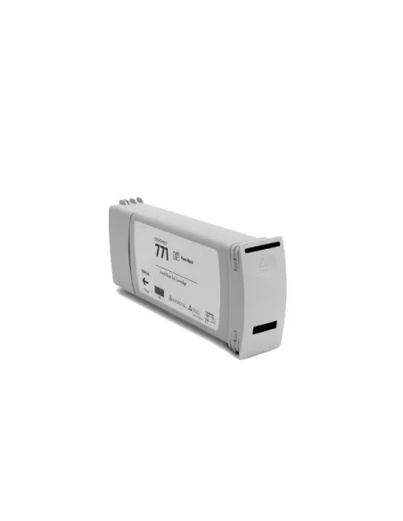 Tinta compatible para HP 771C Negro FOTO  Tinta Pigmentada B6Y13A para DesignJet Z6200, Z6600, Z6610, Z6800, Z6810