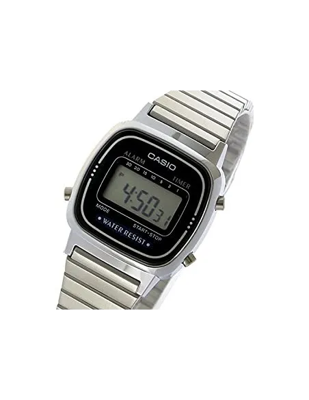 Reloj casio collection LA670WEA-1EF cronografo multifuncional - acero inoxidable - water resist