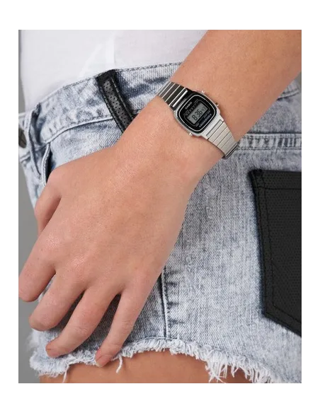 Reloj casio collection LA670WEA-1EF cronografo multifuncional - acero inoxidable - water resist