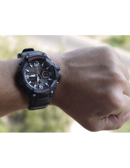 RELOJ CASIO MCW-100H-1AV CABALLERO CRONO 100M