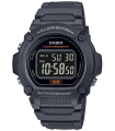 Reloj deportivo hombre Casio W219h-8B Luz LED Cronómetro alarma 50m Water Resist