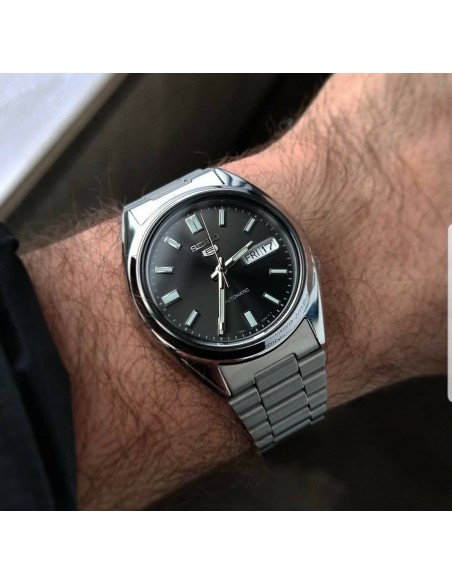 Reloj hombre automático Seiko SNXS79K1 Seiko 5 correa acero
