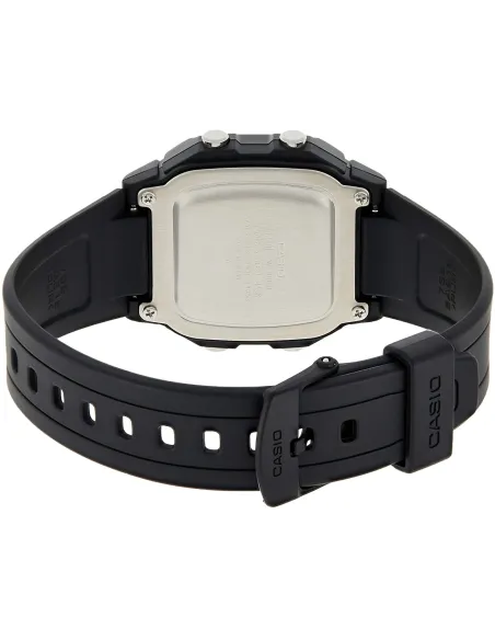 Reloj digital hombre Casio W800H-1B 10 años batería correa goma luz led