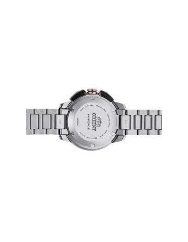 reloj automático hombre buceo Orient M-Force RA-AC0L02R dial rojo 45mm correa acero 200m water resist