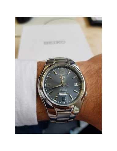 Reloj Seiko 5 automatic SNK621K1 silver dial