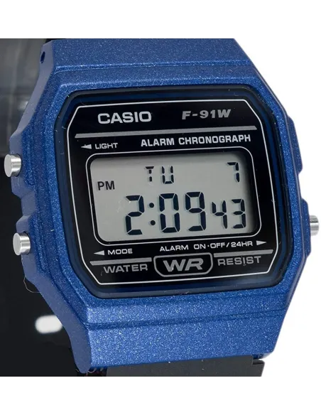 Reloj Casio retro digital F-91WM-2AEF UNISEX
