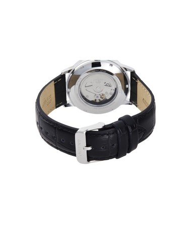 reloj automático hombre Orient Simphony RA-AC0F05B dial negro 41.6mm correa cuero