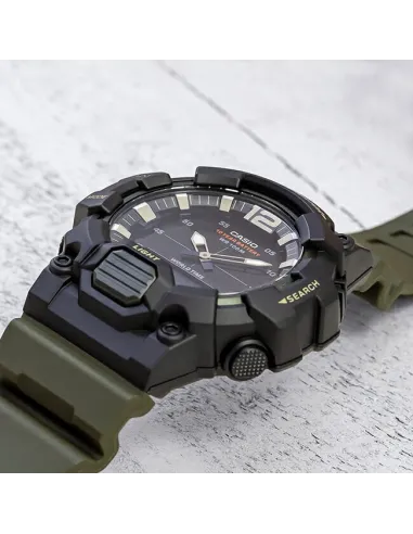 copy of Reloj deportivo hombre Casio HDC-700-3A3 10 años batería Hora Mundial Pantalla Neón 100m WR correa goma